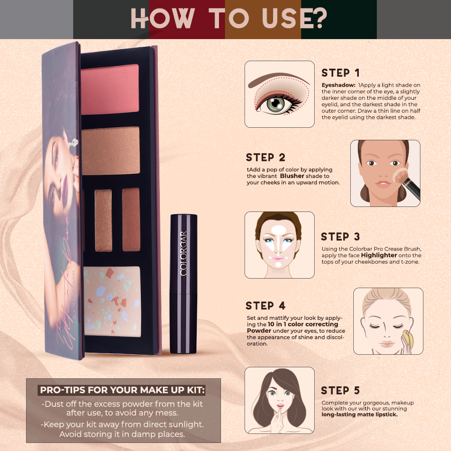 Colorbar Make Up Kit The Ultimate Diva | Grocsy