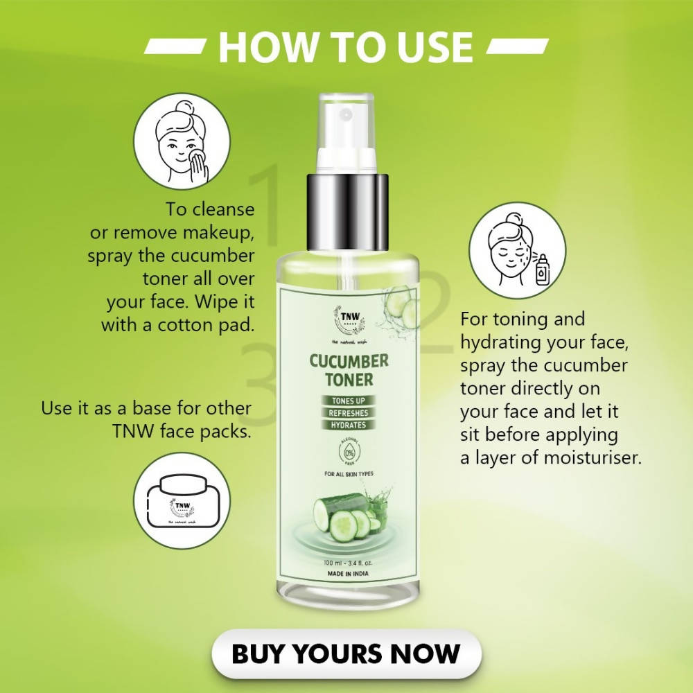 The Natural Wash Cucumber Toner | Grocsy