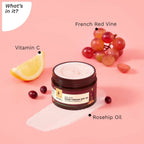 Pilgrim Red Vine Face Cream SPF 30 with Vitamin C & Rosehip Oil (PA+++) | Grocsy