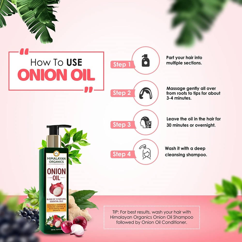 Himalayan Organics Onion Oil | Grocsy