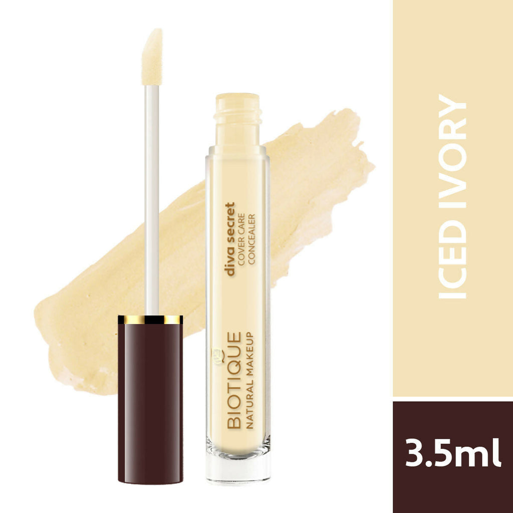 Biotique Diva Secret Cover Care Concealer - Iced Ivory | Grocsy