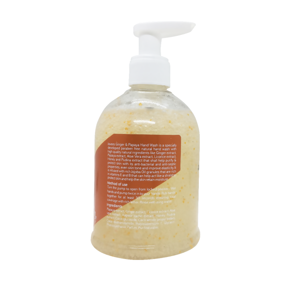 Jovees Ginger & Papaya Hand Wash | Grocsy
