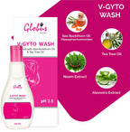 Globus Remedies V - Gyto wash enriched with Sea Buckthorn oil & Tea Tree oil | Grocsy