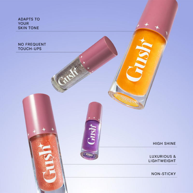Gush Beauty H-Inched Transformative Glossy Lip Tint - Honey Melt | Grocsy