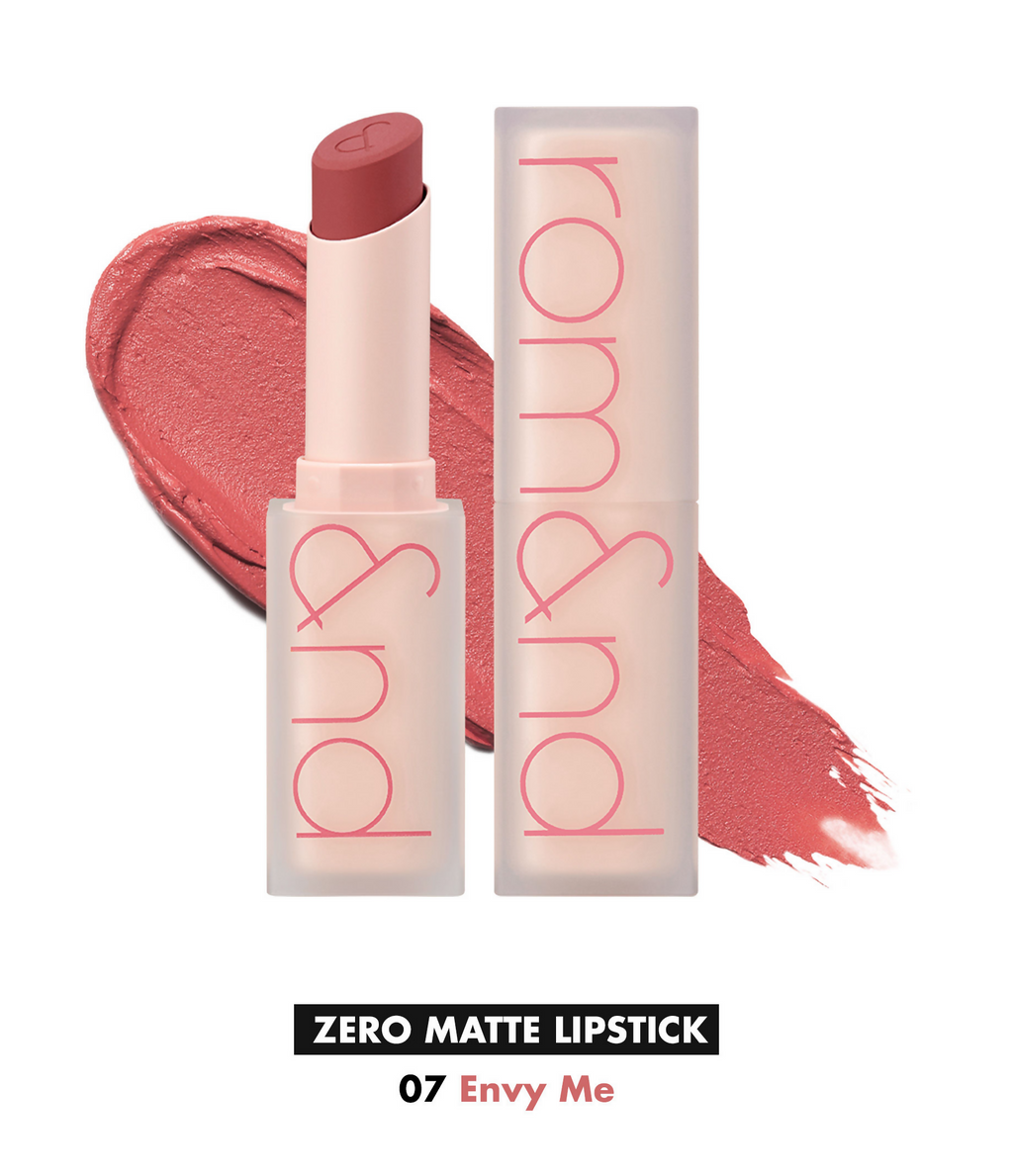 Rom&nd Zero Matte Lipstick - 07 Envy Me | Grocsy