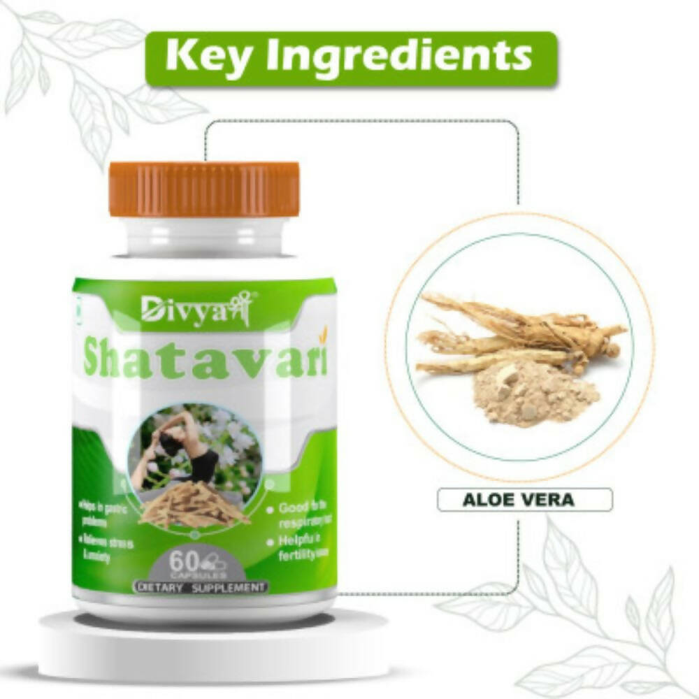 Divya Shree Shatavari Capsules | Grocsy