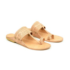 Stepsoft Natural Leather Kolhapuri Chappals For Men – Party & Ethnic Wear | Grocsy