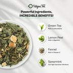 Udyan Tea Lemon Soothe Green Tea | Grocsy