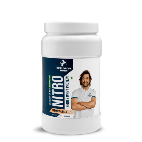 Explosive Whey Nitro Series Whey (24gm Protein with 3gm Creatine) | Grocsy