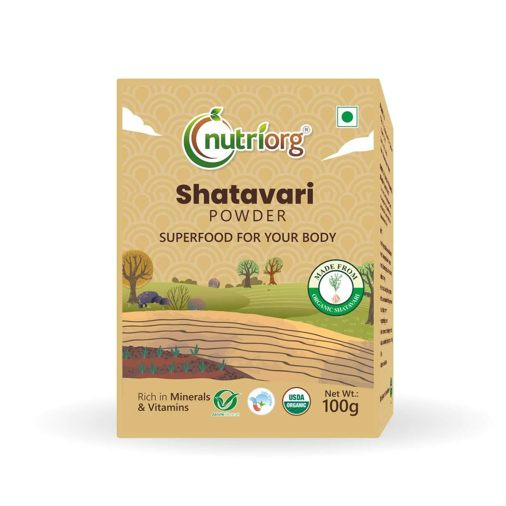 Nutriorg Certified Organic Shatavari Powder | Grocsy