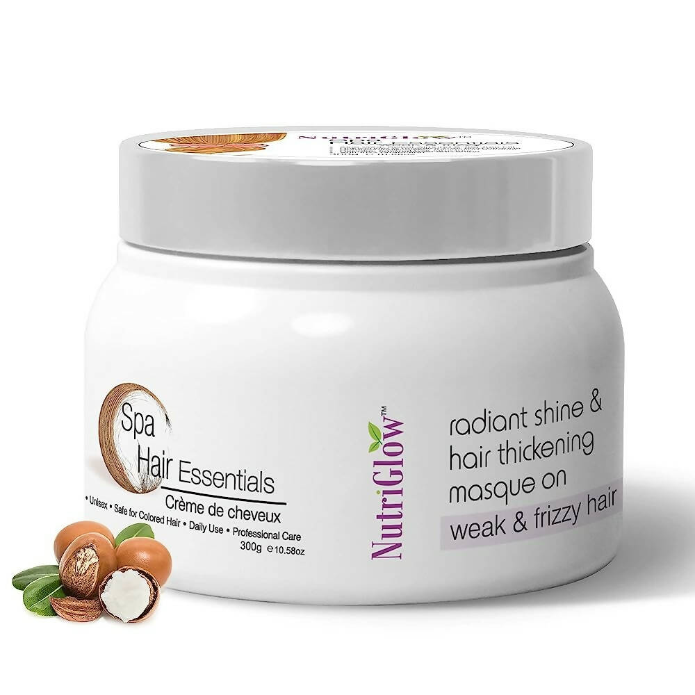 NutriGlow Hair Spa Cream With Volumizing & Shine Lock Formula for Weak & Frizzy Hair | Grocsy