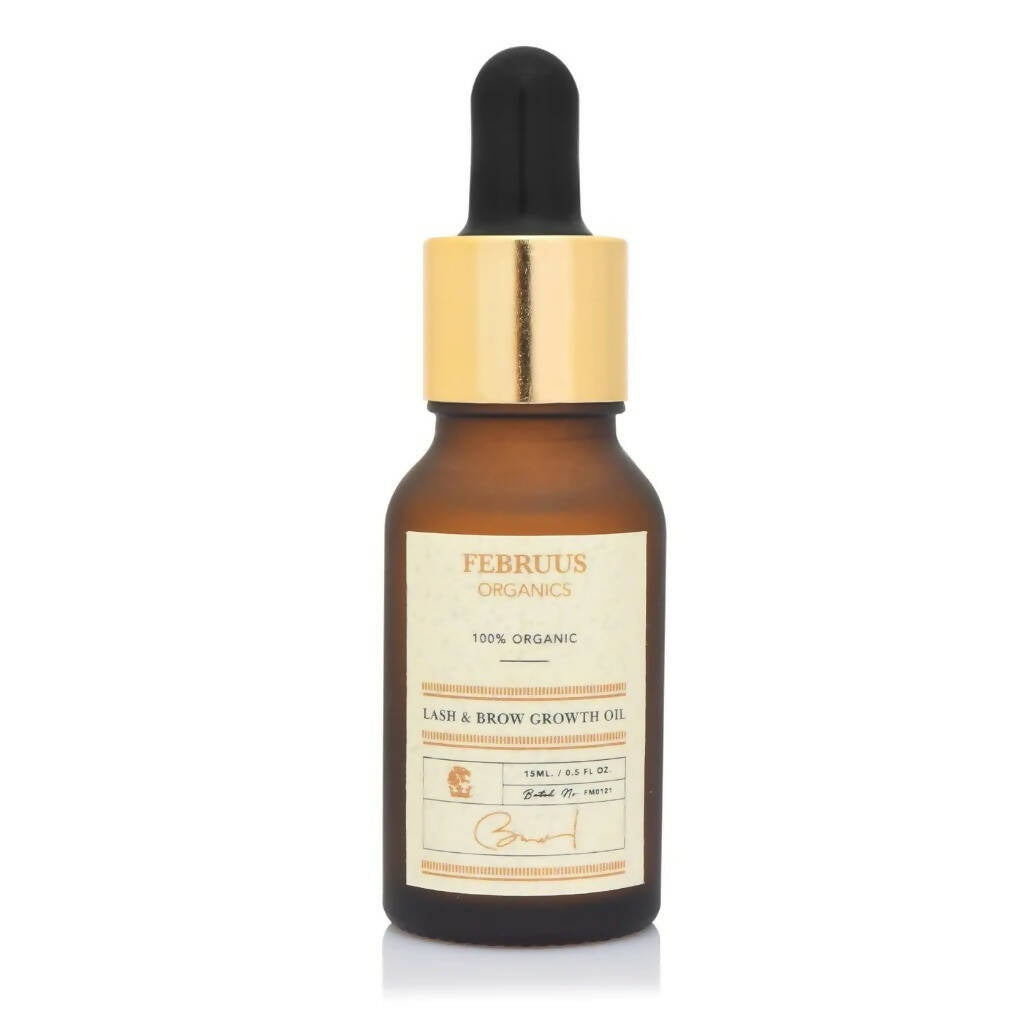 Februus Organics Lash & Brow Growth Oil | Grocsy
