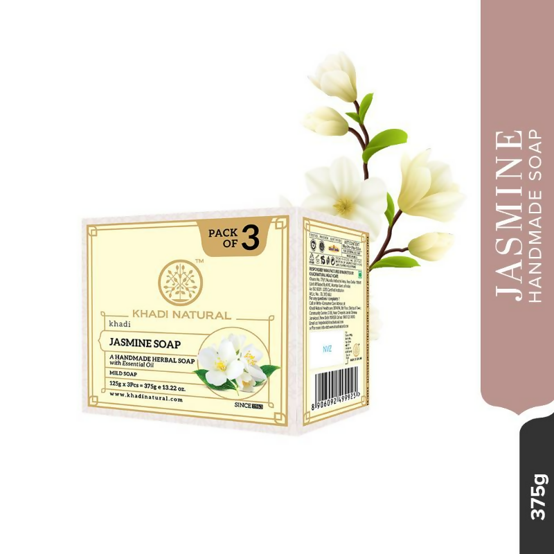 Khadi Natural Jasmine Handmade Soap | Grocsy