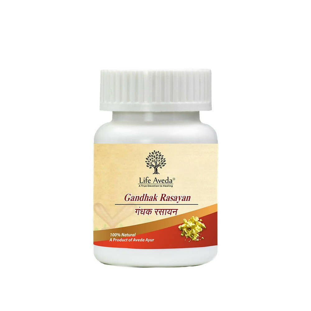 Life Aveda Gandhak Rasayan Tablets | Grocsy