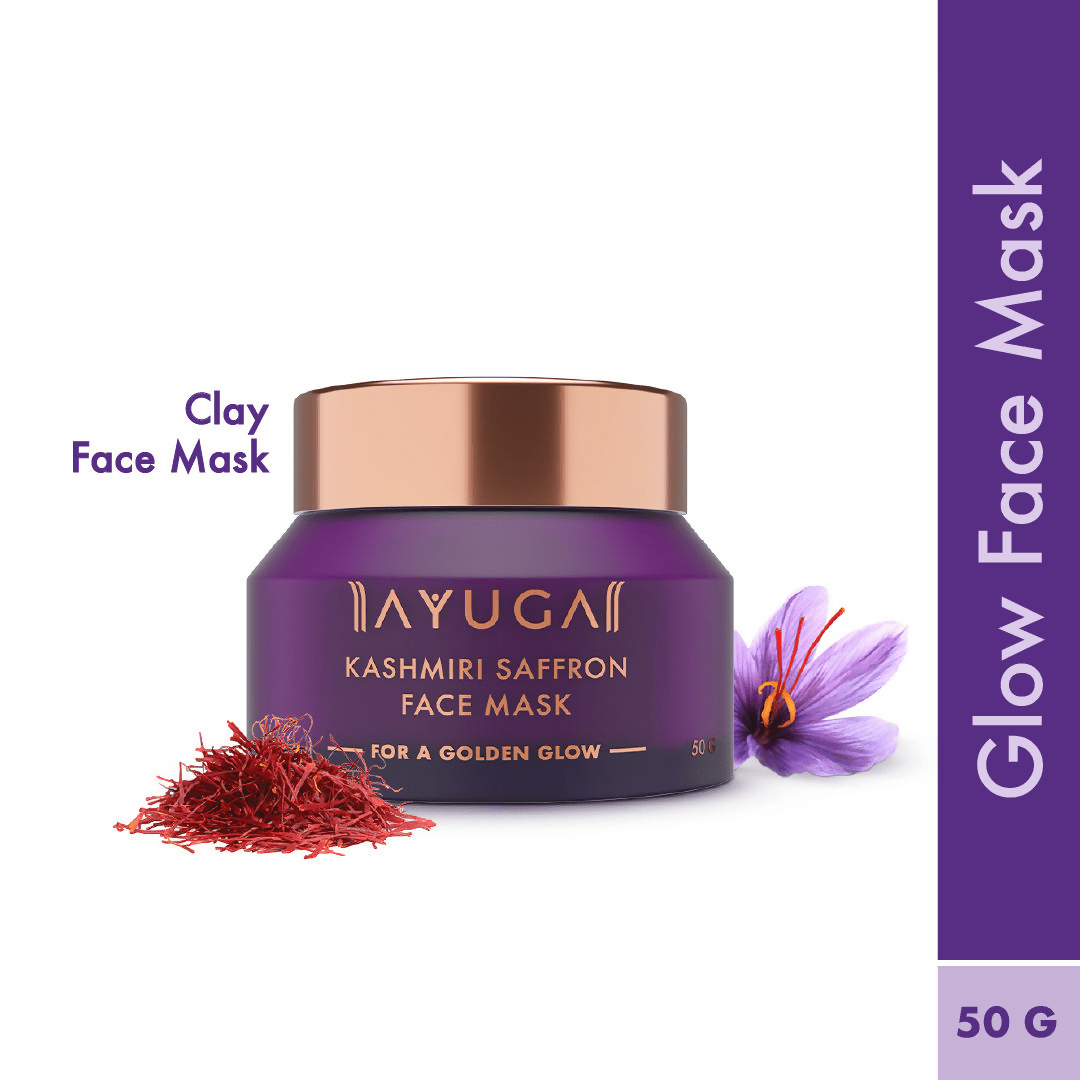 Ayuga Kashmiri Saffron Face Mask | Grocsy
