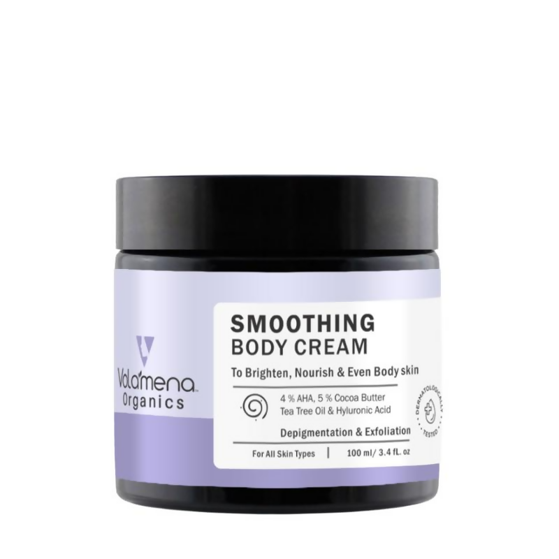 Volamena Smoothing Body Cream With AHA & Cocoa Butter | Grocsy
