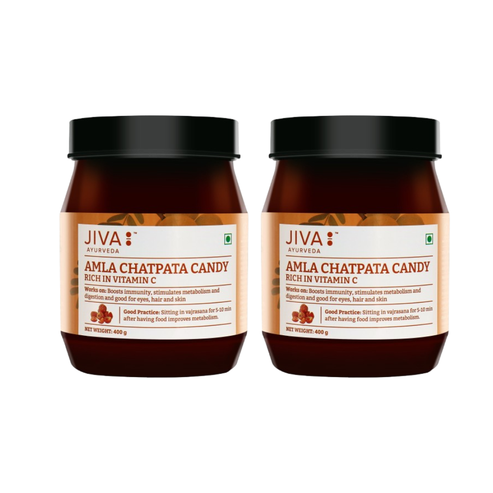 Jiva Ayurveda Chatpata Amla Candy | Grocsy
