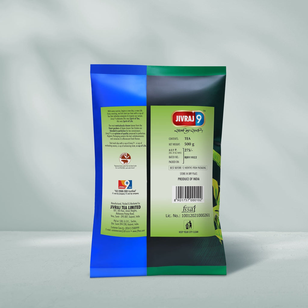 jivraj9 Tea C.t.c. Leaf Tea | Grocsy