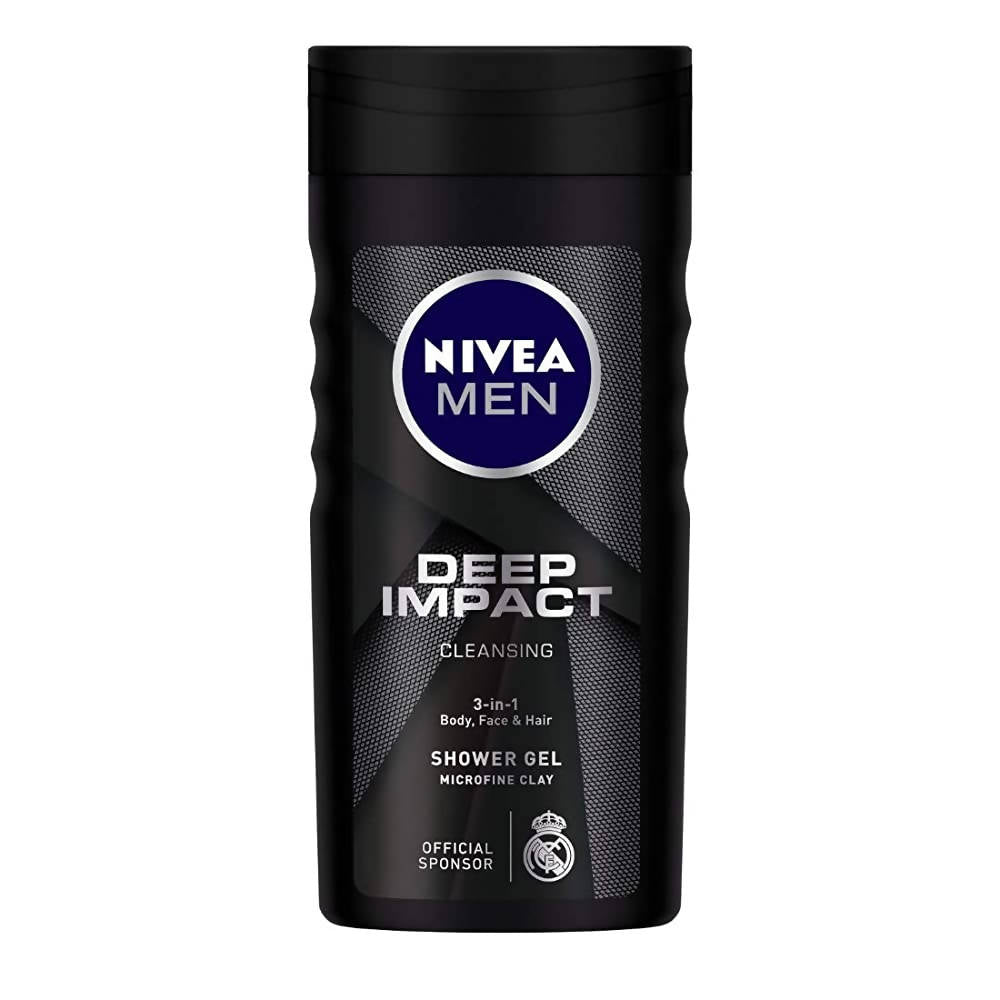 Nivea Men Deep Impact Cleansing Shower Gel | Grocsy