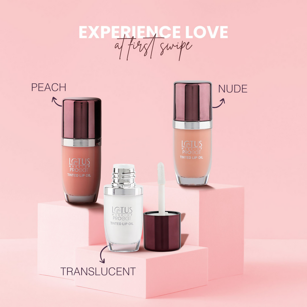 Lotus Make Up Proedit Tinted Lip Oils - Transeculant | Grocsy
