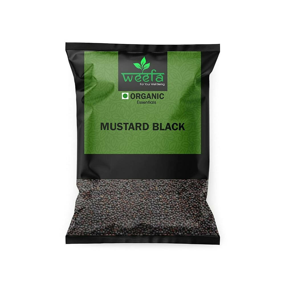 Weefa Organic Mustard Black Rai Seeds | Grocsy