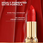 L'Oreal Paris Color Riche Satin Lipstick - 297 Red Passion | Grocsy