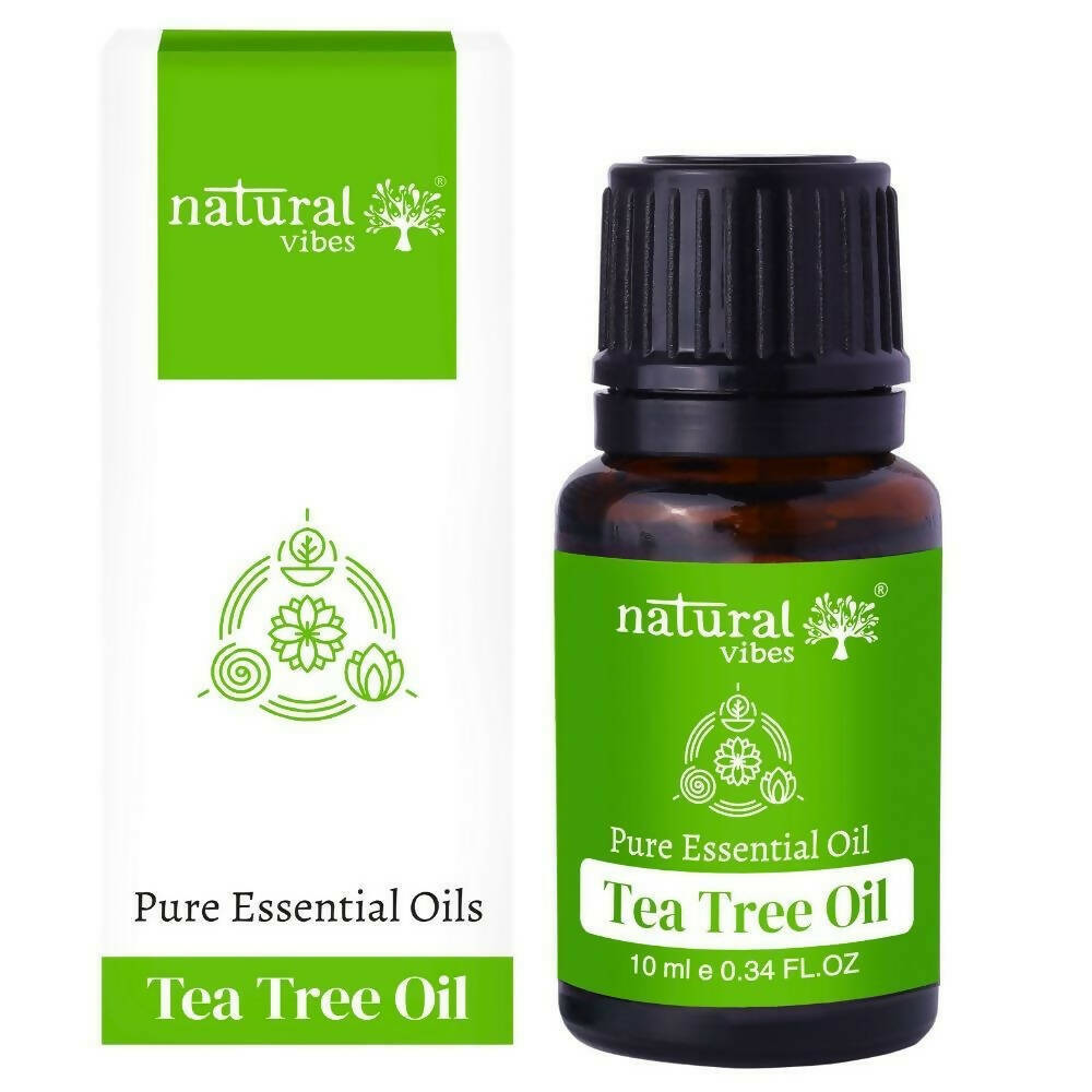 Natural Vibes Tea Tree Pure Essential Oil | Grocsy