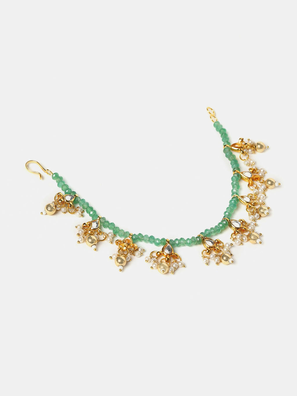 Ruby Raang Saanjh Hara Ear Chain | Grocsy