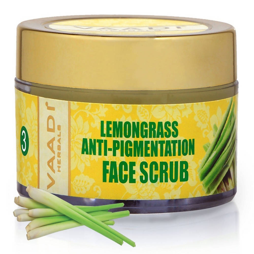 Vaadi Herbals Lemongrass Anti Pigmentation Face Scrub | Grocsy