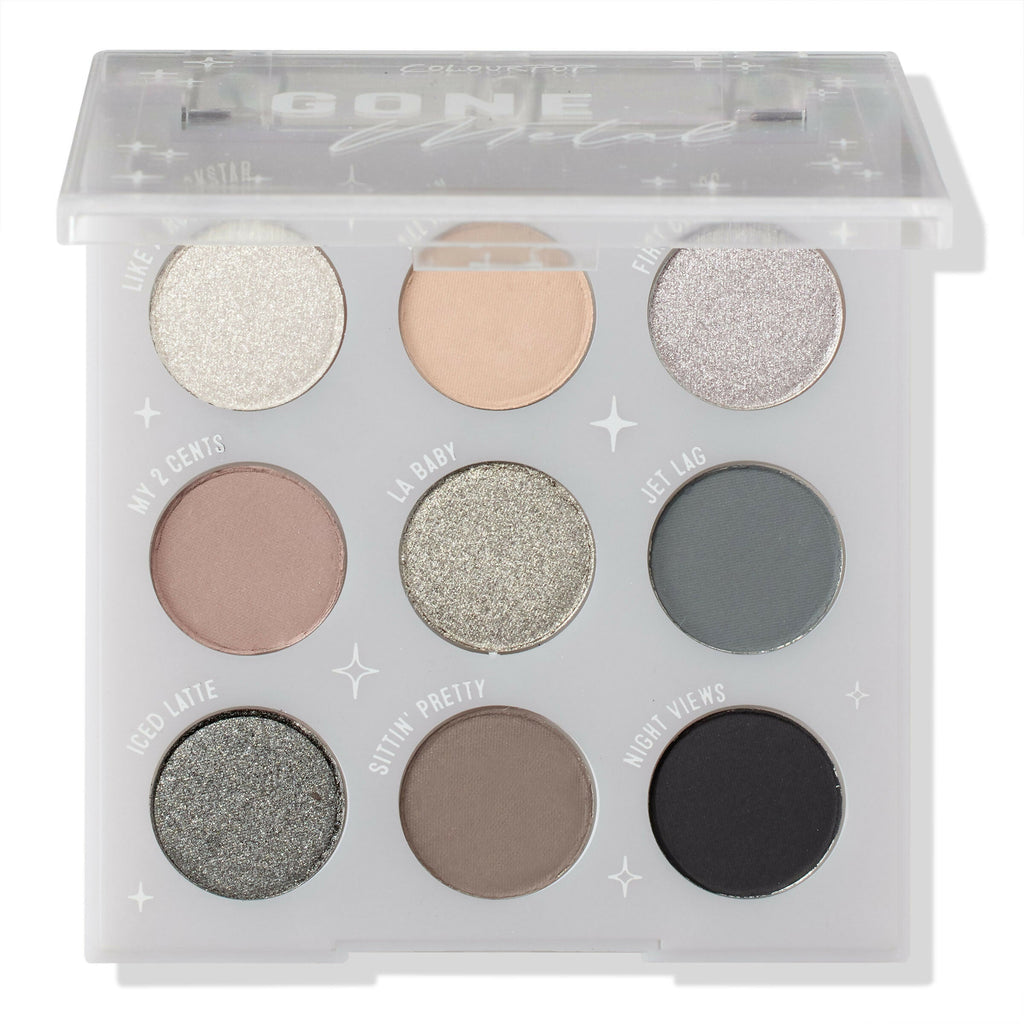 ColourPop 9pan Pressed Powder Palette - Gone Metal | Grocsy