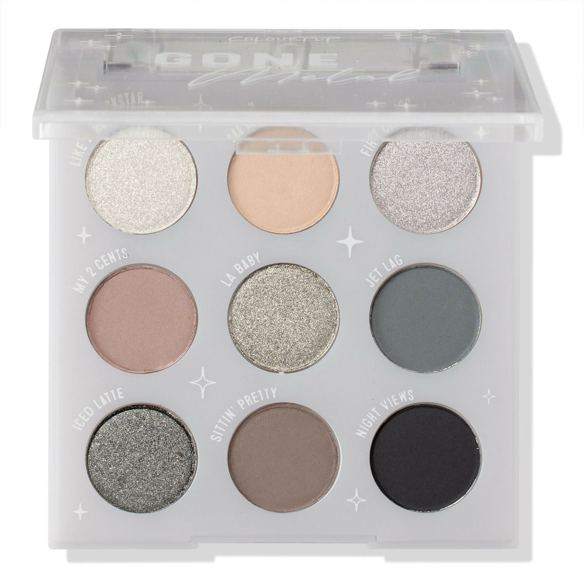 ColourPop 9pan Pressed Powder Palette - Gone Metal | Grocsy