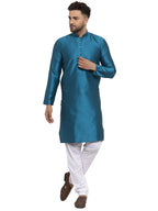 Jompers Men's Peacock Jacquard Kurta Payjama Sets | Grocsy
