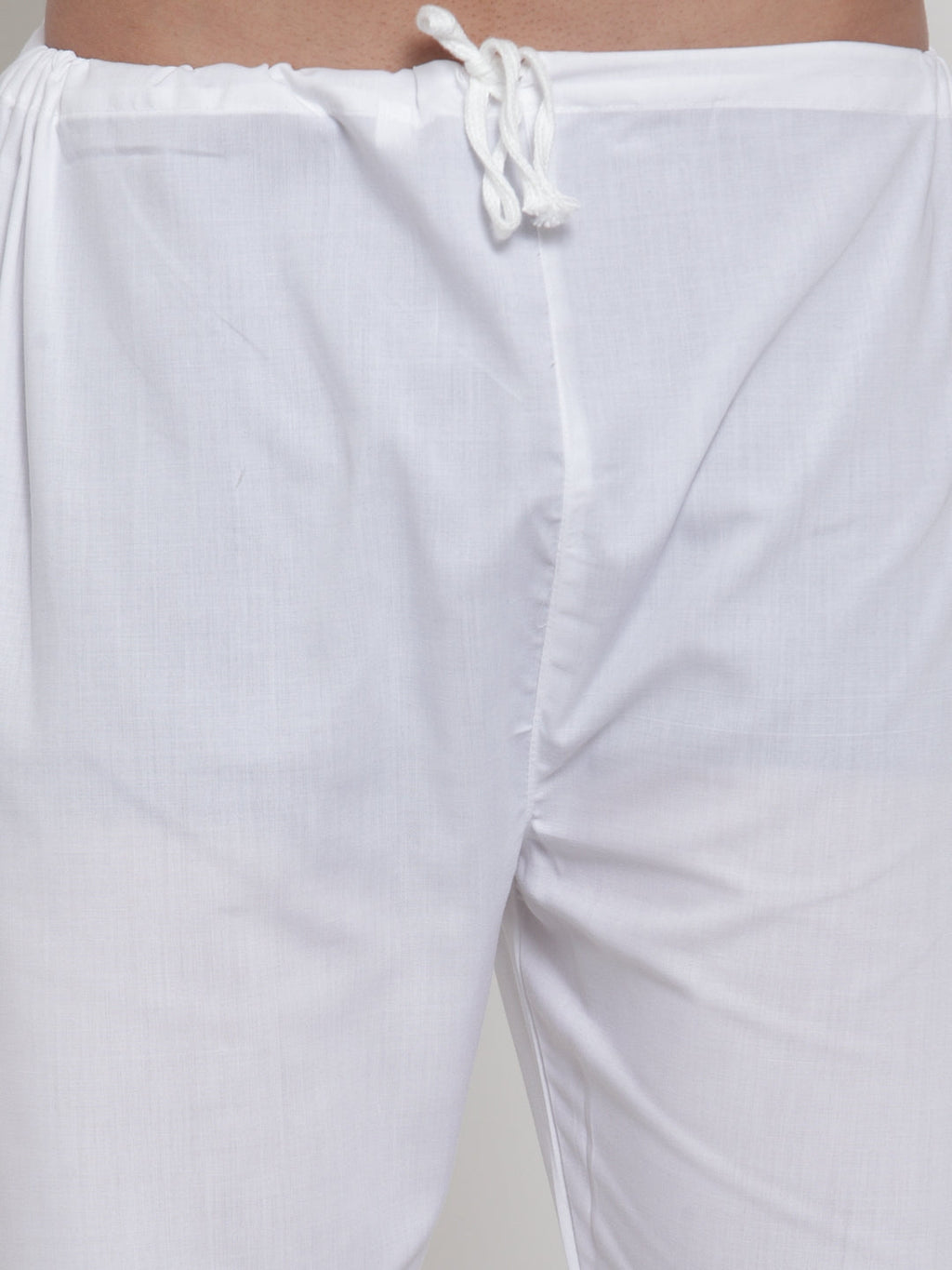 Jompers Men Green & White Solid Kurta with Churidar | Grocsy