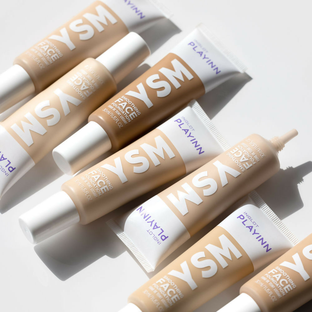 Inglot Playinn YSM Smoothing Face Foundation - 41 | Grocsy