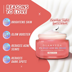 Glamveda 2% Kojic Acid Gel Cream | Grocsy
