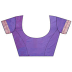 Elora Purple Soft Silk Motifs Mina Zari Weaving Paithani Saree | Grocsy