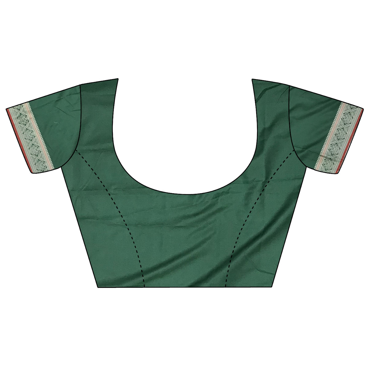 Elora Green Banarasi Silk Zari Woven Ethnic Motifs Kanjivaram Sarees | Grocsy