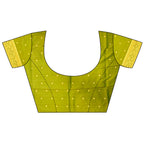 Elora Light Green Soft Banarasi Silk Woven Designer Saree | Grocsy