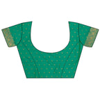 Elora Light Green Soft Silk Small Butti Zari Weaving Banarasi Saree With Woven Designer Saree | Grocsy
