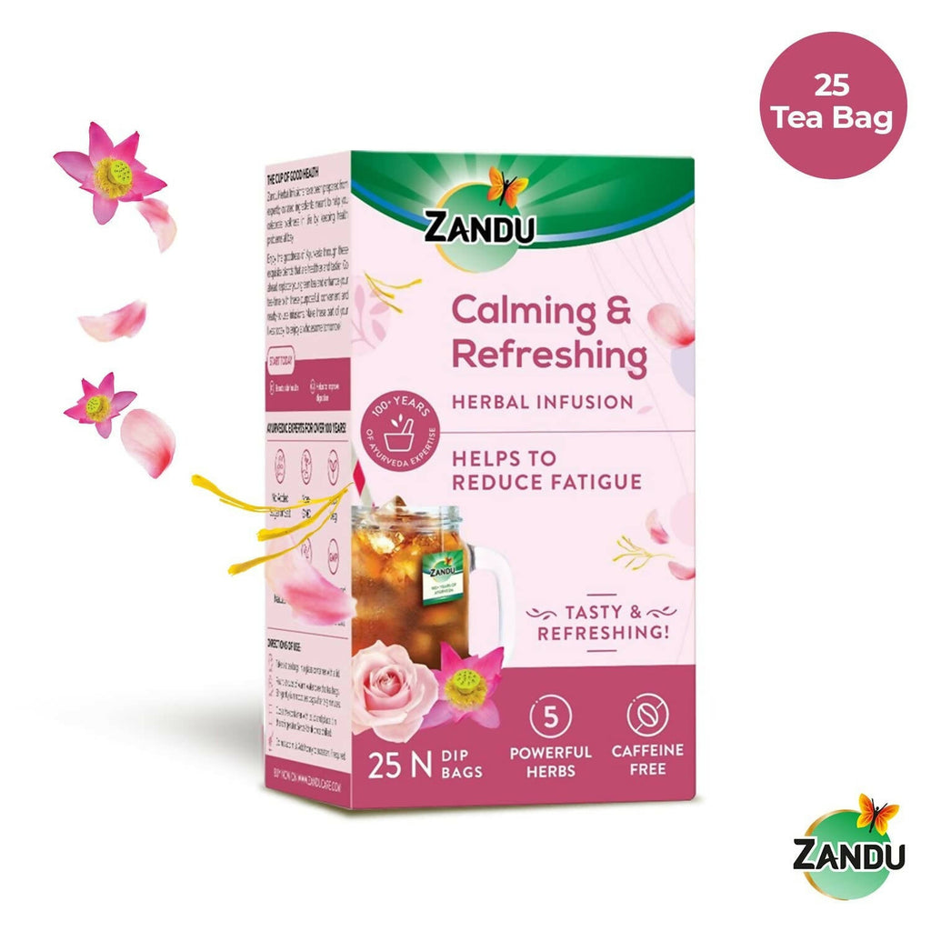 Zandu Calming & Refreshing Herbal Infusion | Grocsy