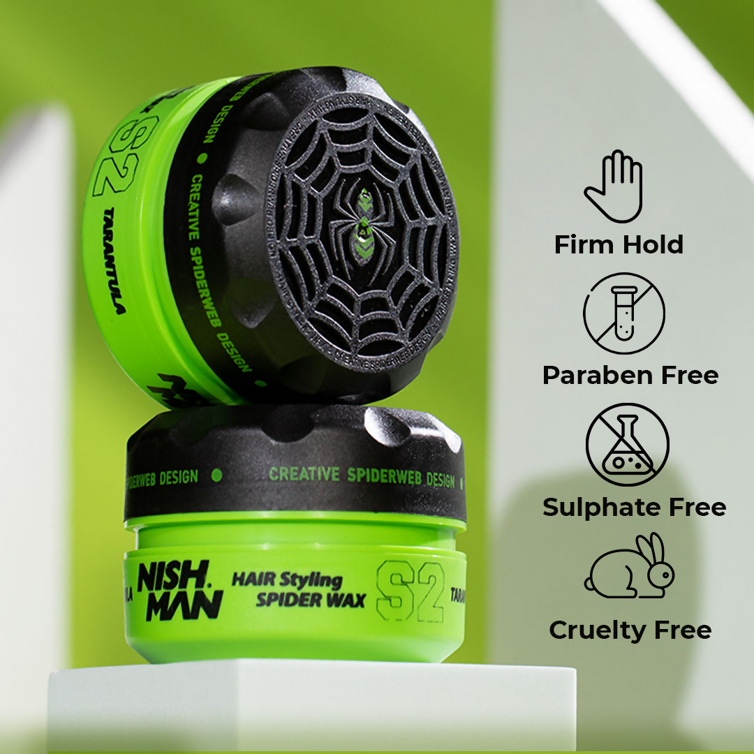 NishMan S2 Tarantula Hair Styling Spider Wax | Grocsy