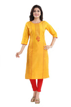 Snehal Creations Cotton Silk Printed Long Kurti With Sequence Highlight | Grocsy