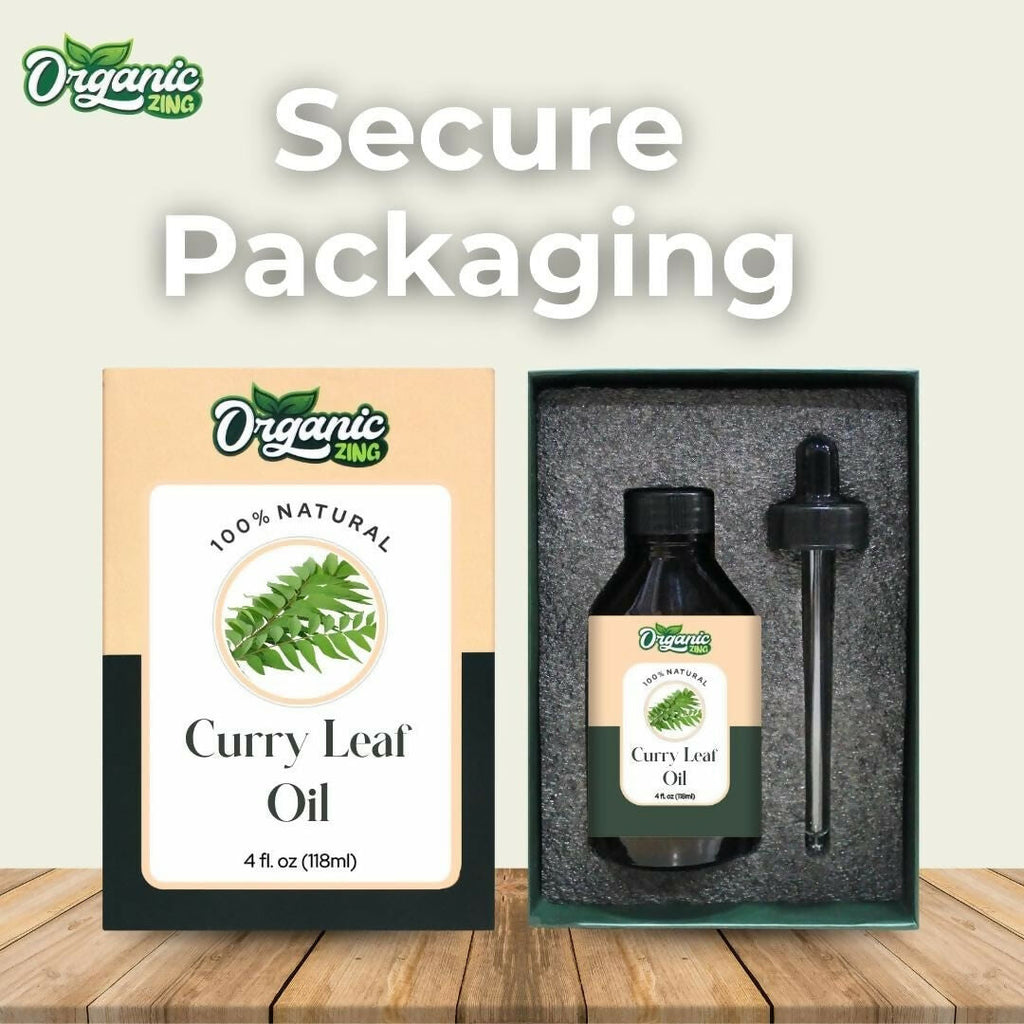 Organic Zing Curry Leaf Oil (Murraya koenigii) Oil | Grocsy