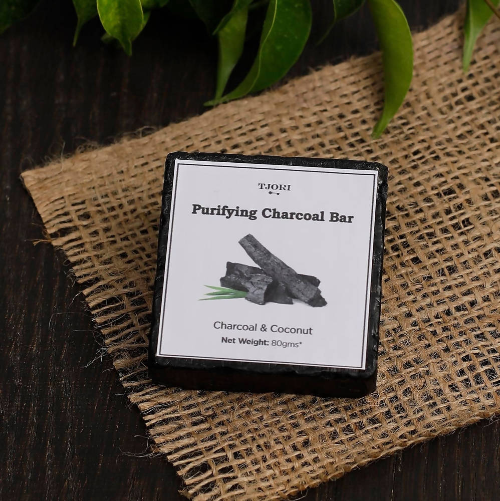 Tjori Purifying Charcoal Bar | Grocsy