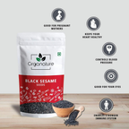 Organature Black Sesame Seeds | Grocsy