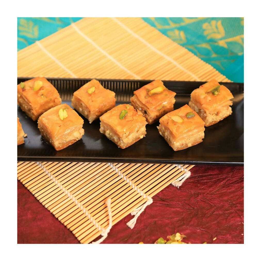 Olive Mithai Almond Square Baklawa | Grocsy