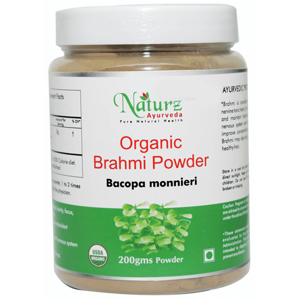Naturz Ayurveda Organic Brahmi Powder | Grocsy