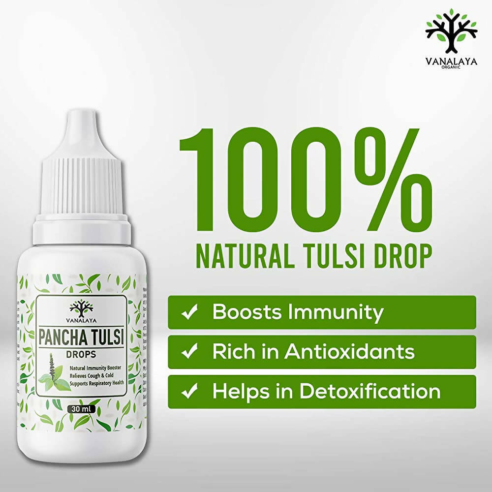 Vanalaya Panch Tulsi Drops | Grocsy