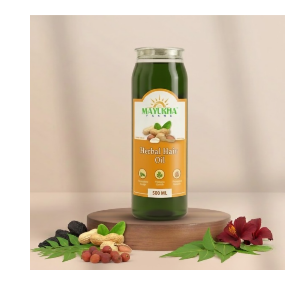 Mayukha Farms Herbal Hair Oil | Grocsy