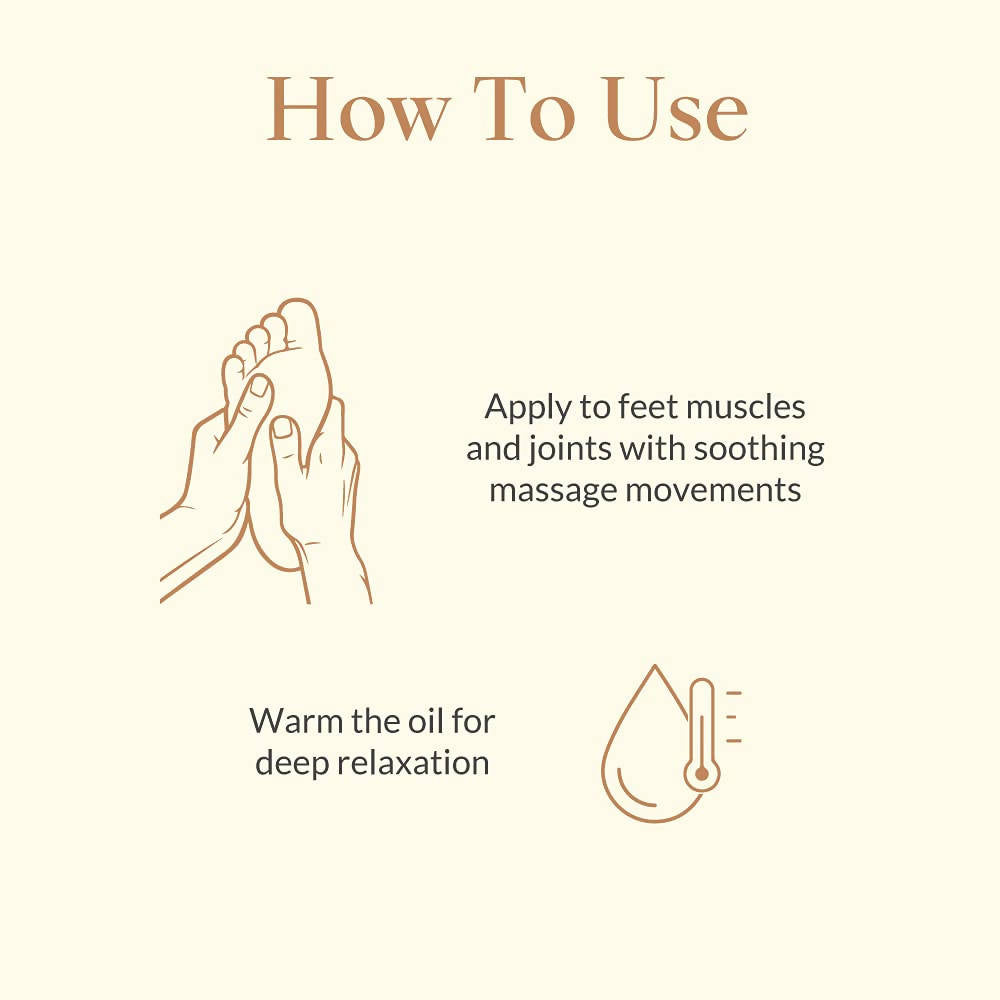 Shankara by Sri Sri Tattva Nourishing Foot Oil | Grocsy